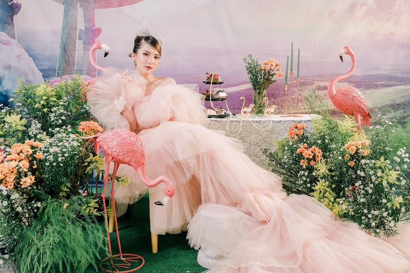 Whimsical Garden Nuptials